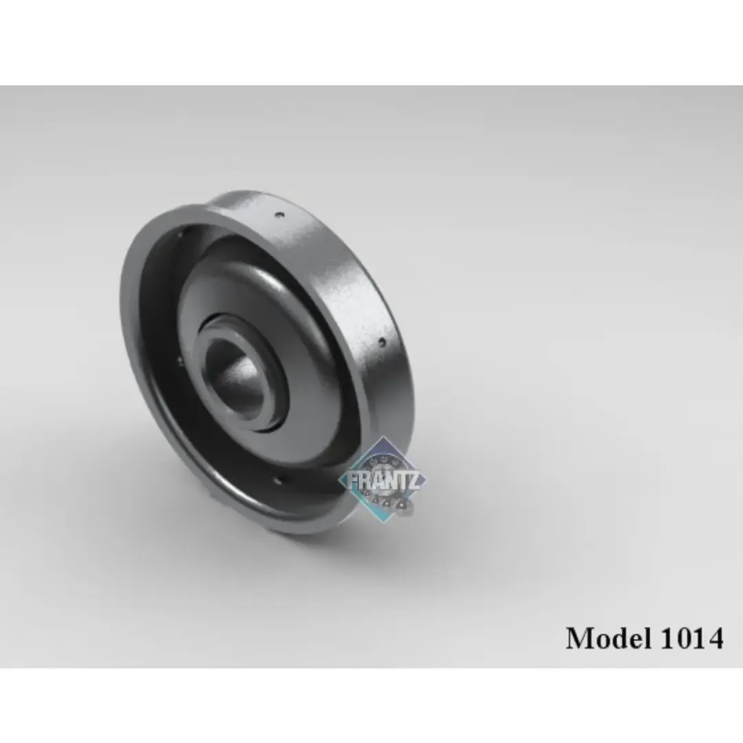 Frantz 1014 Non-Precision Conveyor Bearing – 1.9 in x 16 ga Tube, 7/16 in Round Bore