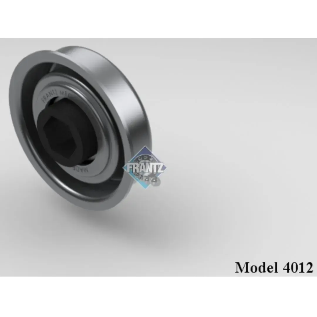 Frantz 4012 GenStar® ABEC-1 Precision Conveyor Bearing – 1.9 in x 12 ga Tube, 7/16 in Hex Bore