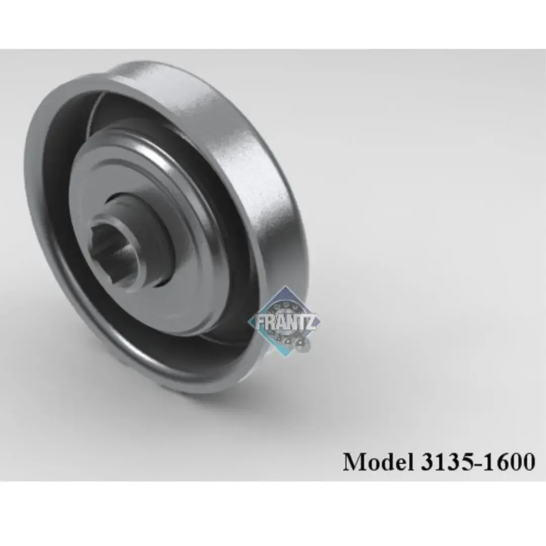 Frantz 3135-1600 Non-Precision Conveyor Bearing – 2-1/2 in x 14 ga Tube, 7/16 in Hex Bore