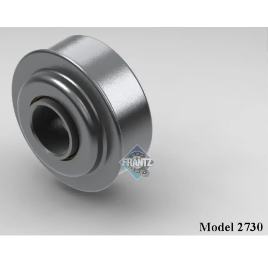 Frantz 2730 Non-Precision Conveyor Bearing – 2-1/2 in x 11 ga Tube, 11/16 in Hex Bore
