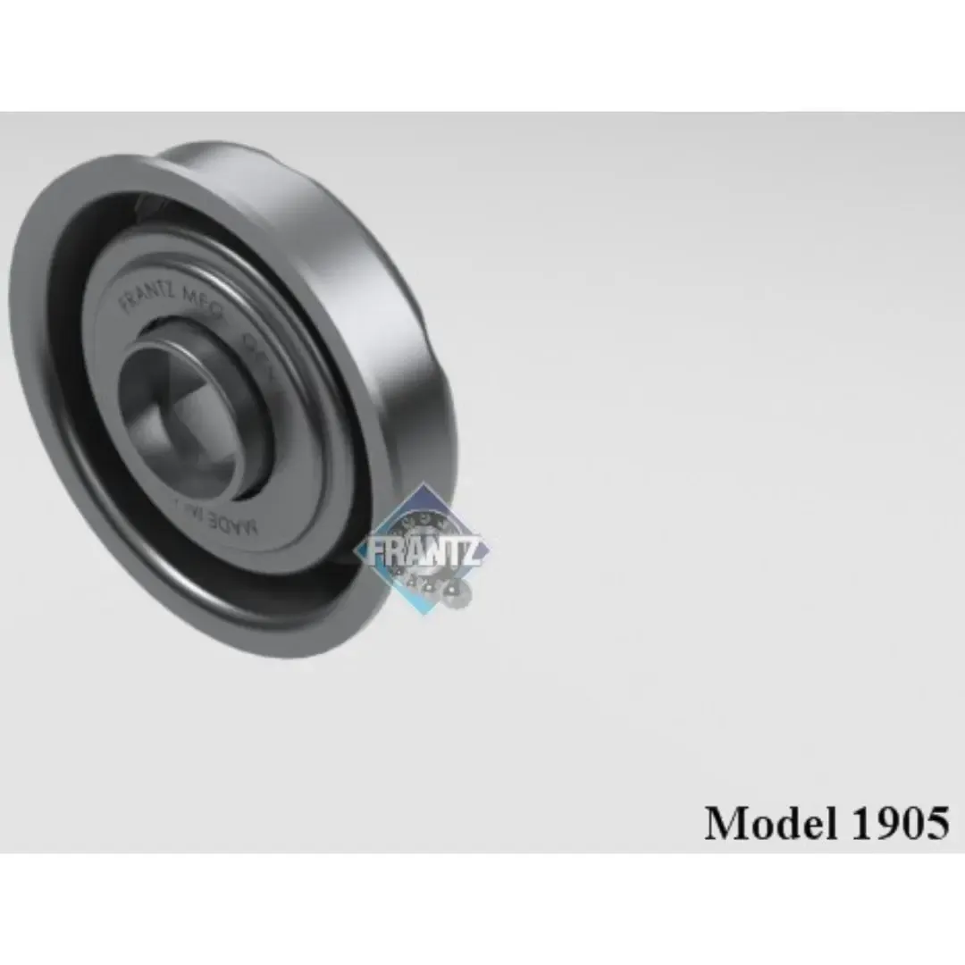 Frantz 1905 GenII® Semi-Precision Conveyor Bearing – 1.9 in x 12 ga Tube, 7/16 in Hex Bore