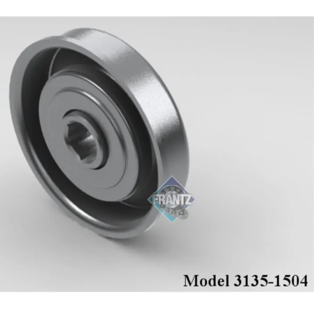 Frantz 3135-1504 Non-Precision Conveyor Bearing – 2-1/2 in x 14 ga Tube, 7/16 in Hex Bore