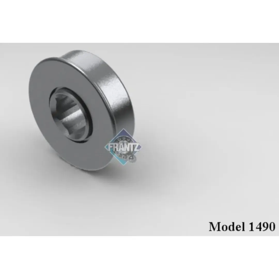 Frantz 1490 Non-Precision Conveyor Bearing – 1-3/8 in x 16 ga Tube, 7/16 in Hex Bore