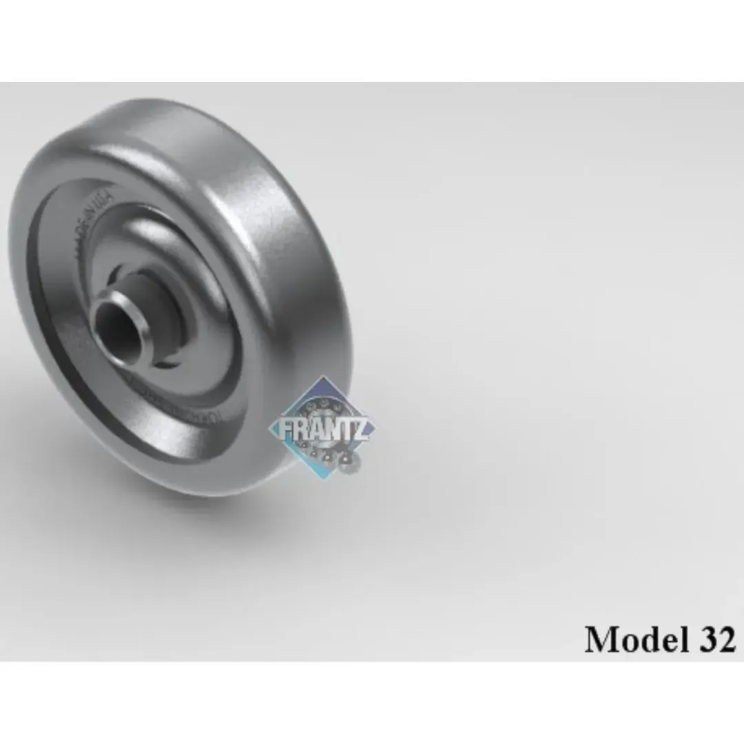 Frantz 0032 Tortoise Shell® Steel Skate Wheel – 1-15/16 in OD, 5/16 in Bore