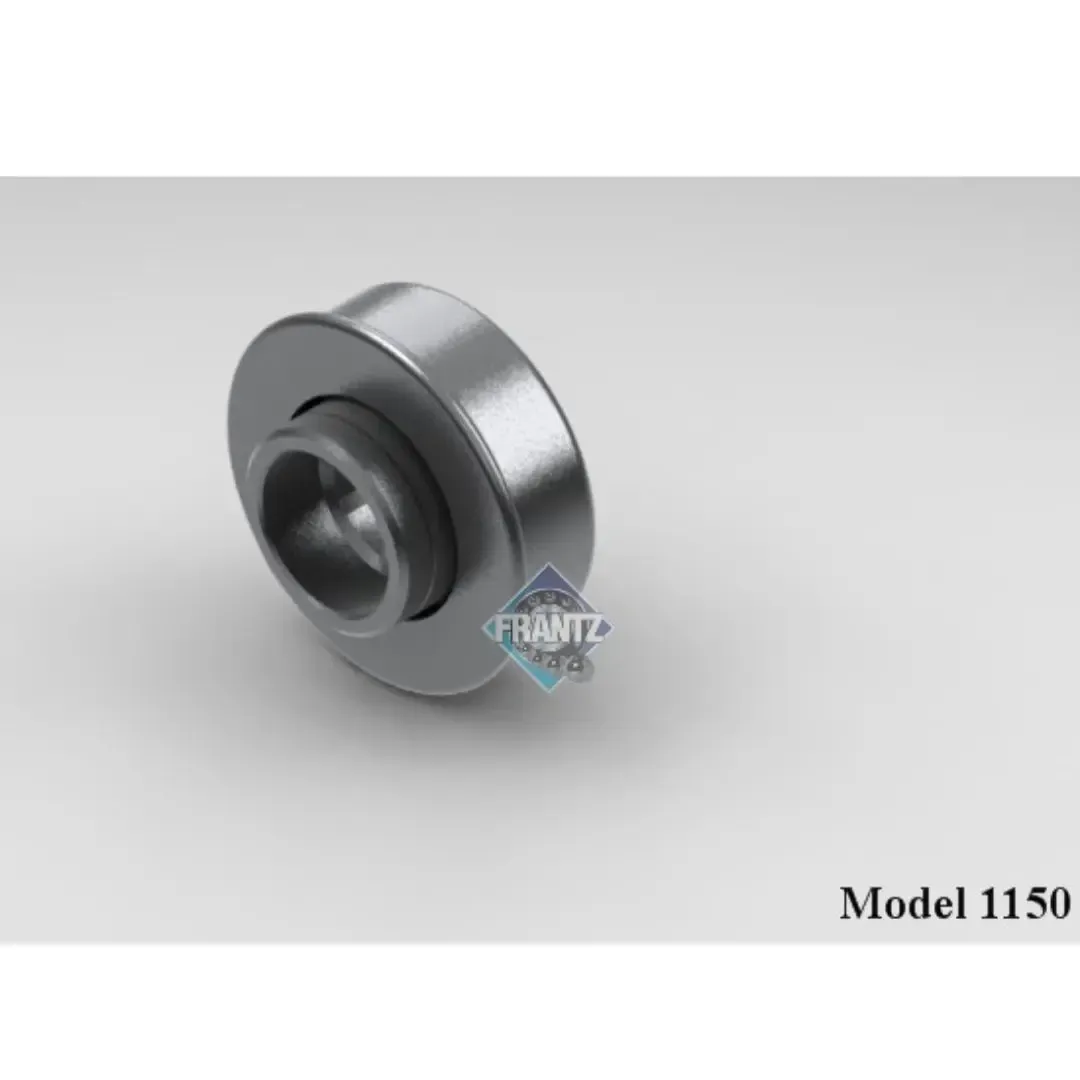 Frantz 1150 Non-Precision Conveyor Bearing – 1-1/4 in x 18 ga Tube, 7/16 in Hex Bore