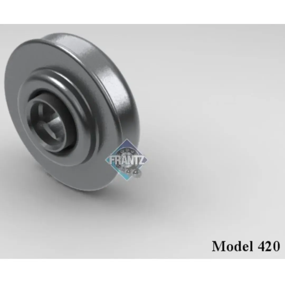 Frantz 0420 Non-Precision Conveyor Bearing – 1.9 in x 12 ga Tube, 7/16 in Hex Bore
