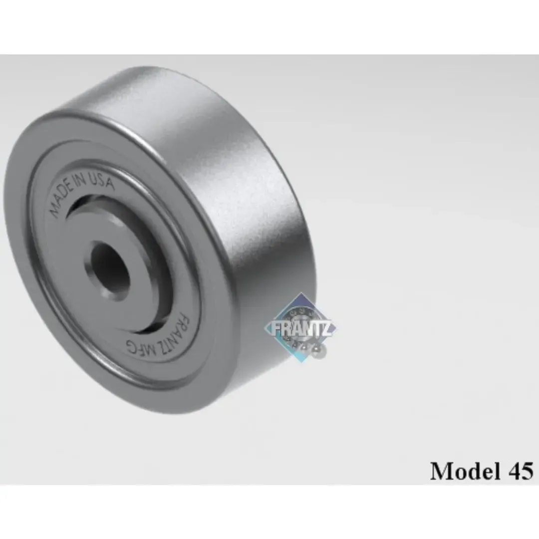Frantz 0045 Tortoise Shell® Steel Skate Wheel – 2-17/63 in OD, 3/8 in Bore