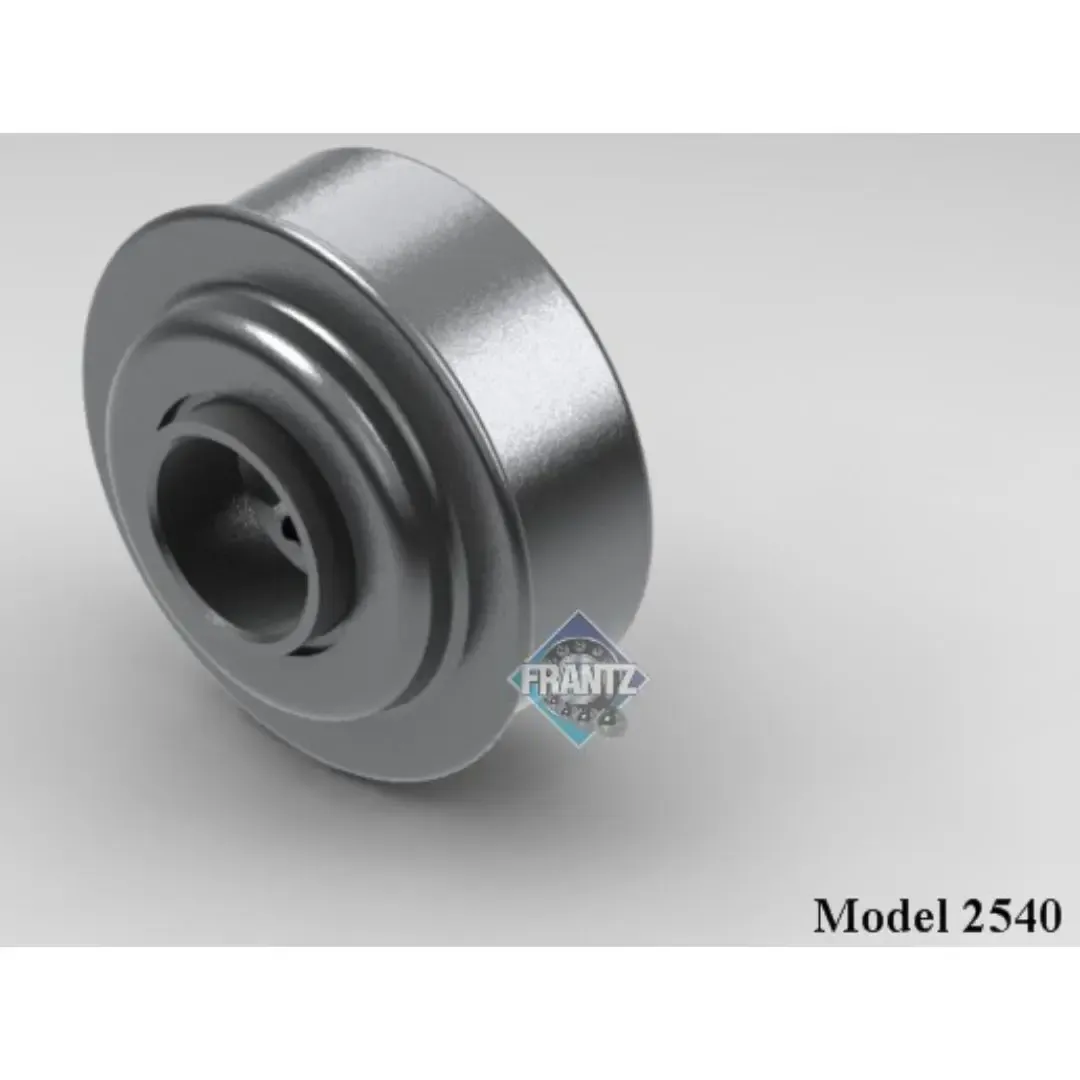 Frantz 2540 Non-Precision Conveyor Bearing – 2-1/2 in x 11 ga Tube, 11/16 in Hex Bore