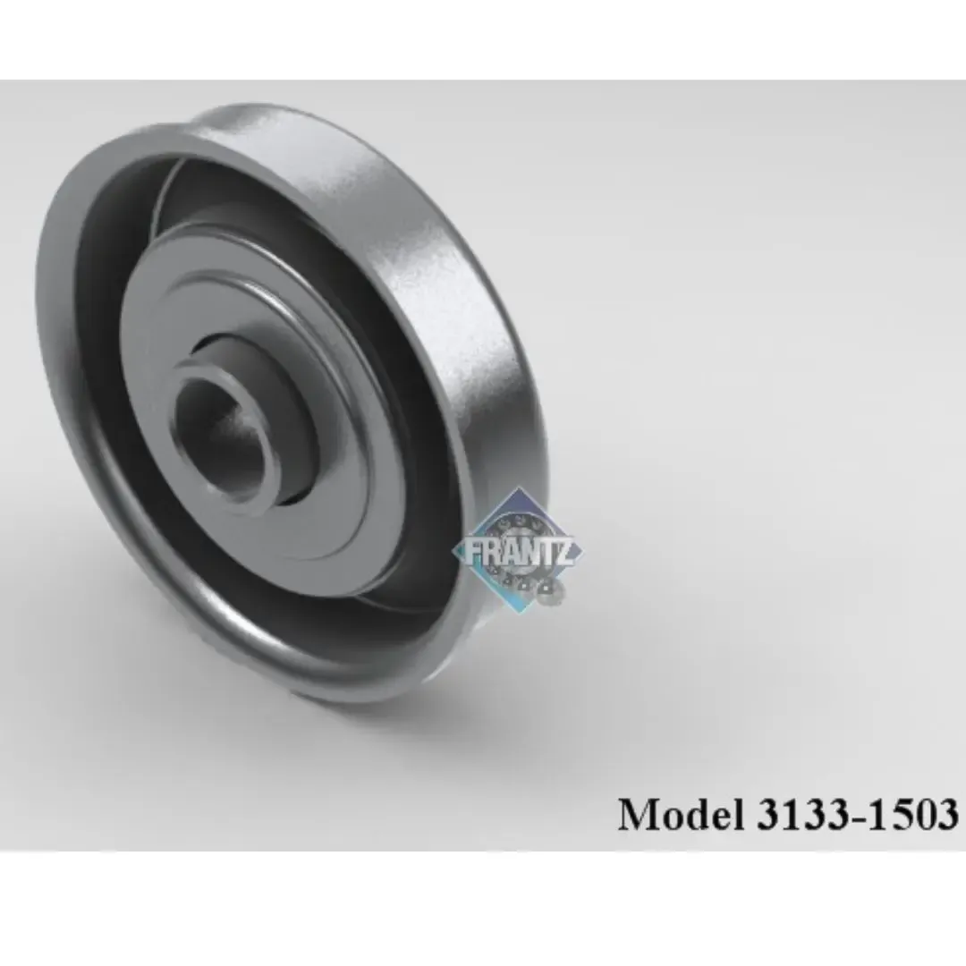 Frantz 3133-1503 Non-Precision Conveyor Bearing – 2-1/2 in x 14 ga Tube, 1/2 in Round Bore
