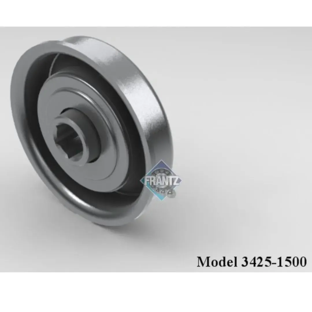 Frantz 3425-1500 Non-Precision Conveyor Bearing – 2-1/2 in x 11 ga Tube, 7/16 in Hex Bore