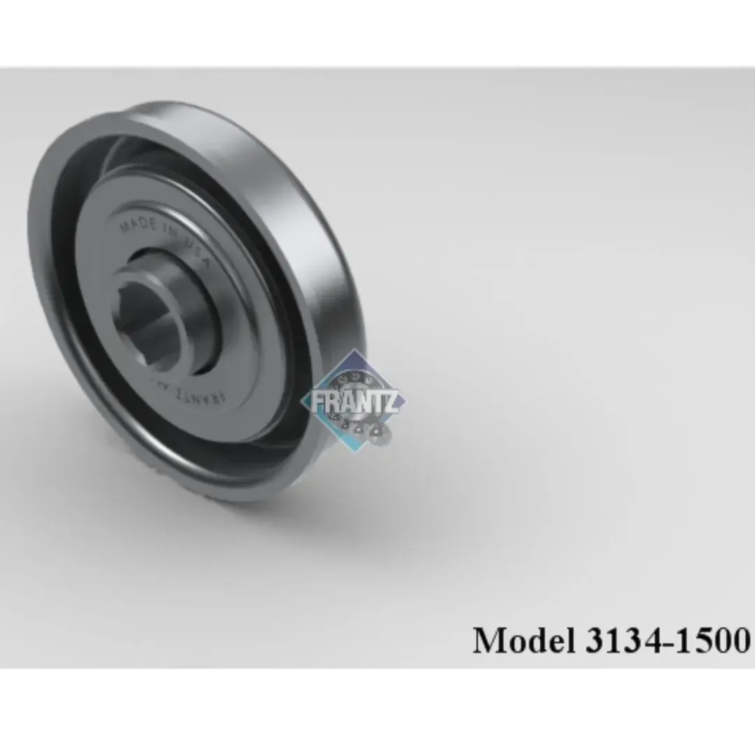 Frantz 3134-1500 Non-Precision Conveyor Bearing – 2-1/4 in x 16 ga Tube, 7/16 in Hex Bore