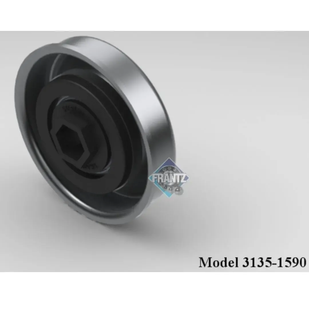 Frantz 3135-1590 Polymer Housed ABEC-1 Precision Conveyor Bearing – 2-1/2 in x 14 ga Tube, 7/16 in …