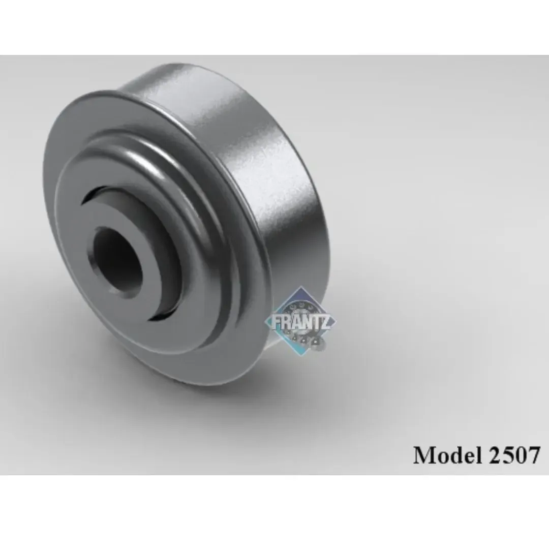 Frantz 2507 Non-Precision Conveyor Bearing – 2-1/2 in x 11 ga Tube, 7/16 in Hex Bore