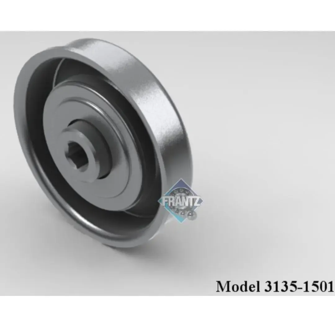 Frantz 3135-1501 Non-Precision Conveyor Bearing – 2-1/2 in x 14 ga Tube, 5/16 in Hex Bore