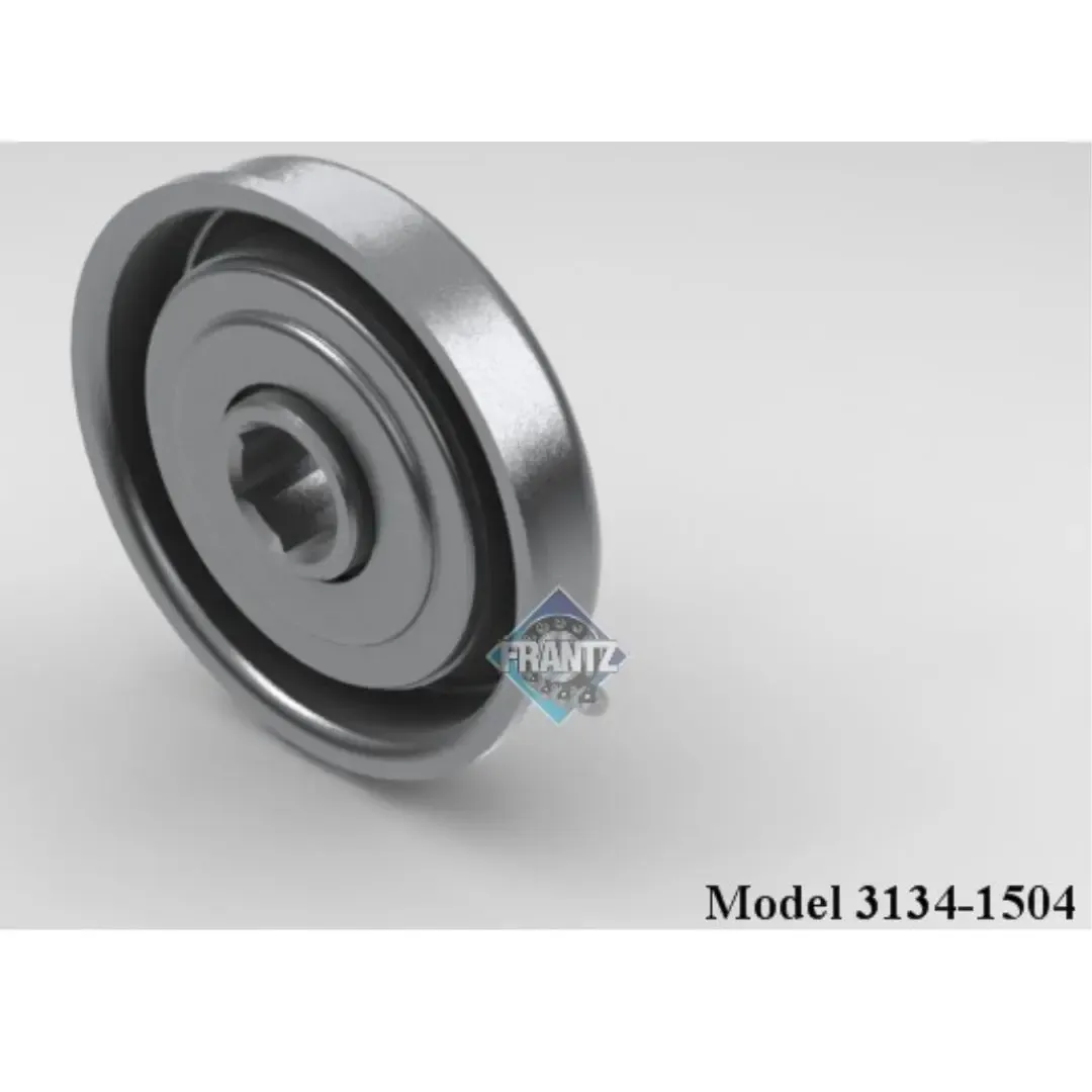 Frantz 3134-1504 Non-Precision Conveyor Bearing – 2-1/4 in x 16 ga Tube, 7/16 in Hex Bore