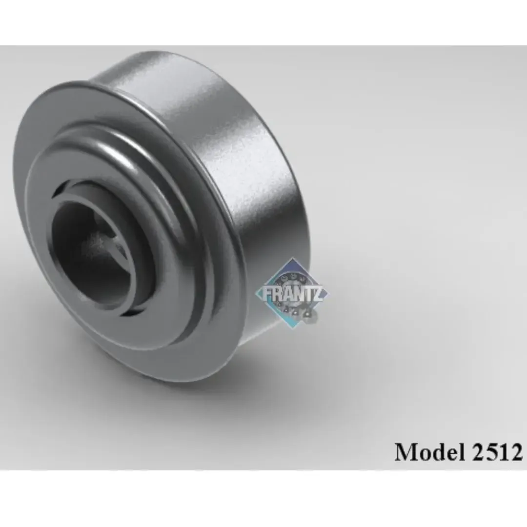 Frantz 2512 Non-Precision Conveyor Bearing – 2-1/2 in x 11 ga Tube, 11/16 in Hex Bore