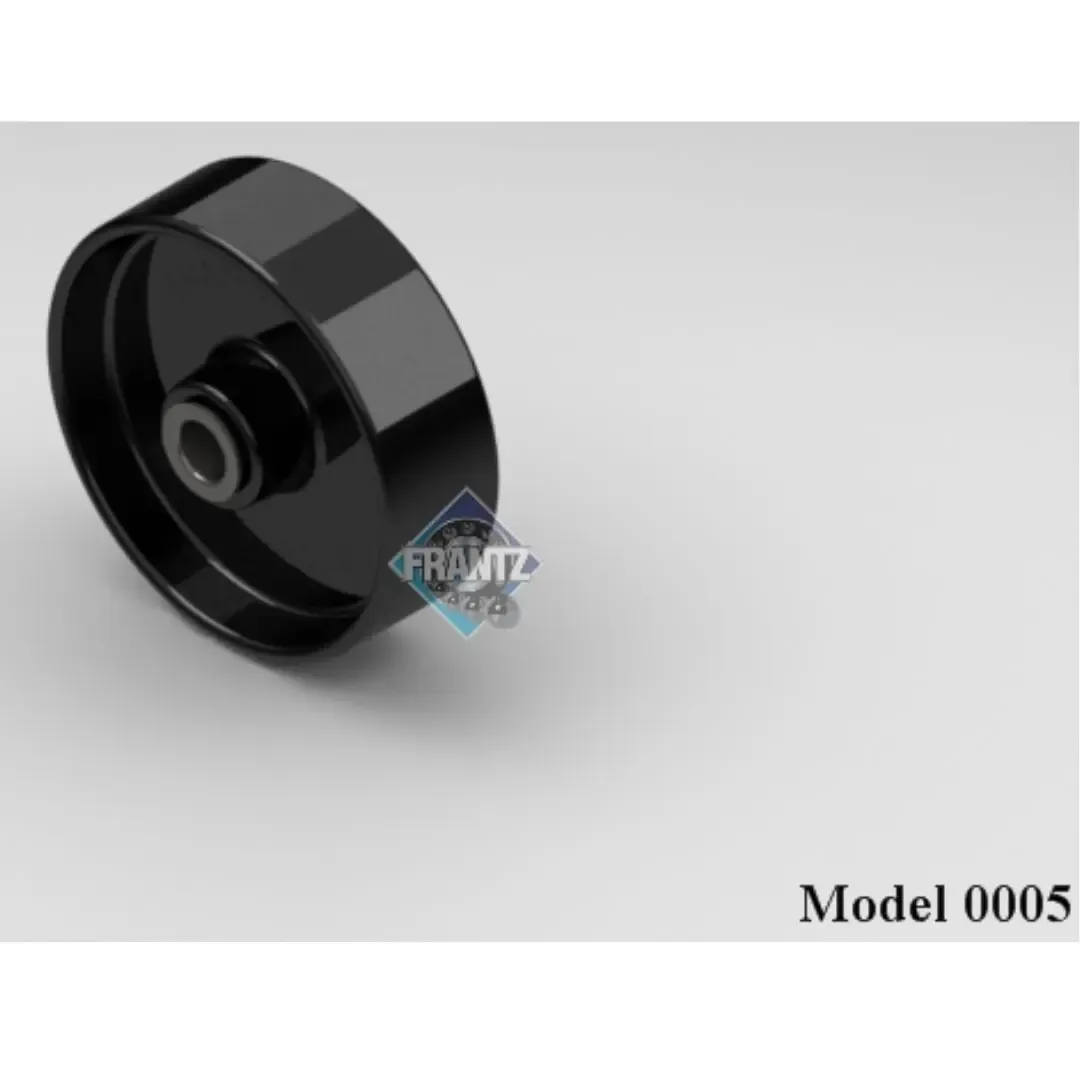 Frantz 0005 Acetal Skate Wheel – 1-15/16 in OD, 1/4 in Bore