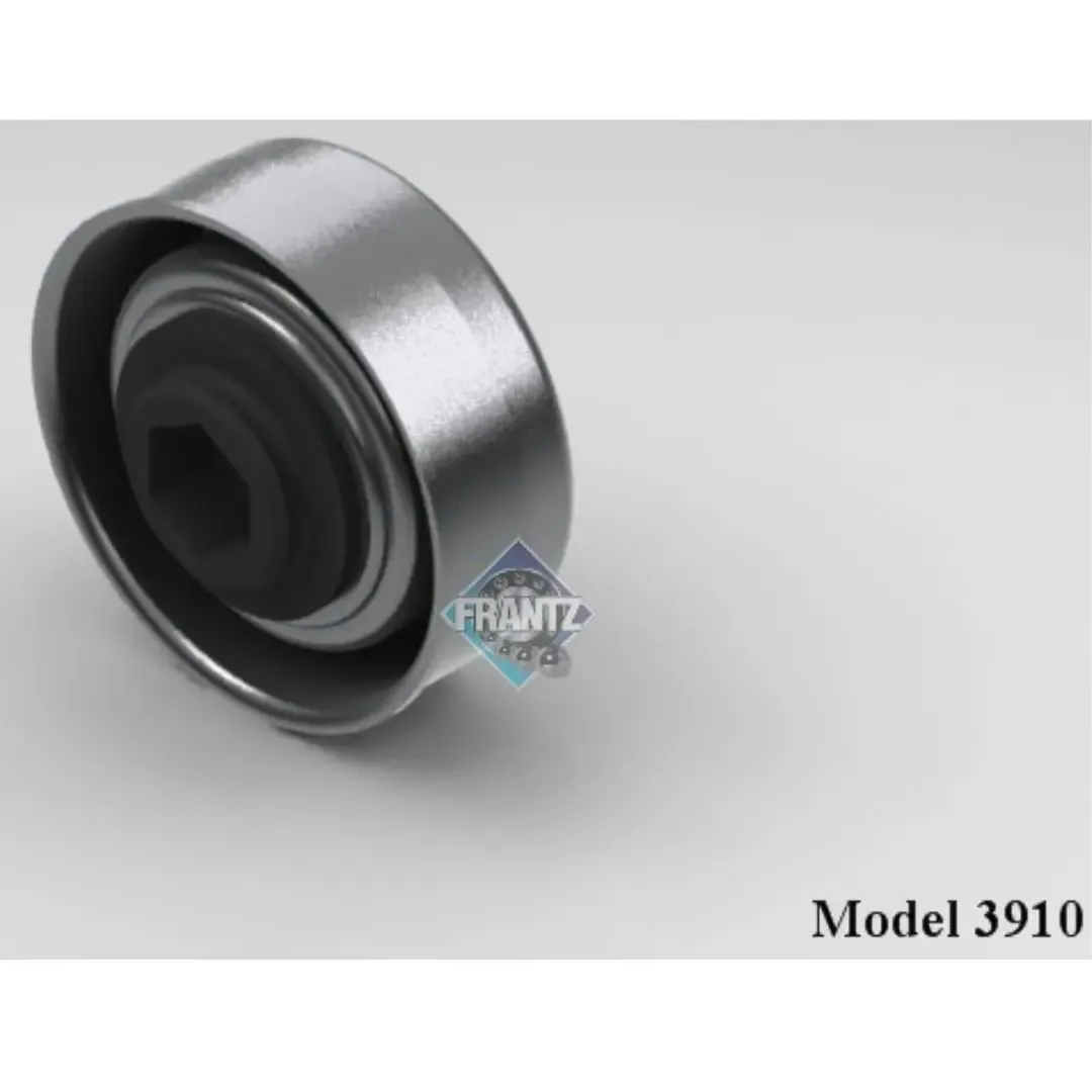 Frantz 3910 GenII® Semi-Precision Conveyor Bearing – 1-7/8 in x 16 ga Tube, 7/16 in Hex Bore