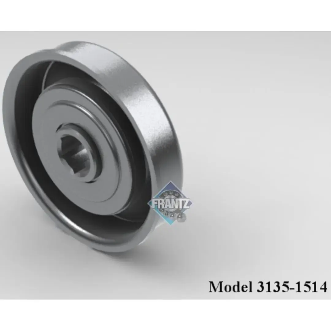 Frantz 3135-1514 Non-Precision Conveyor Bearing – 2-1/2 in x 14 ga Tube, 7/16 in Hex Bore