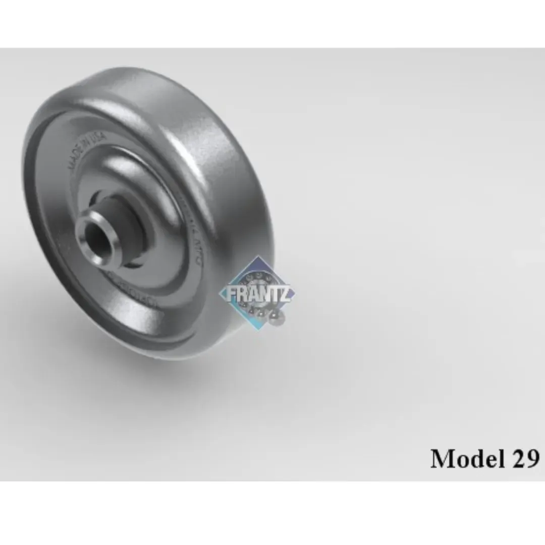 Frantz 0029 Tortoise Shell® Steel Skate Wheel – 1-15/16 in OD, 1/4 in Bore