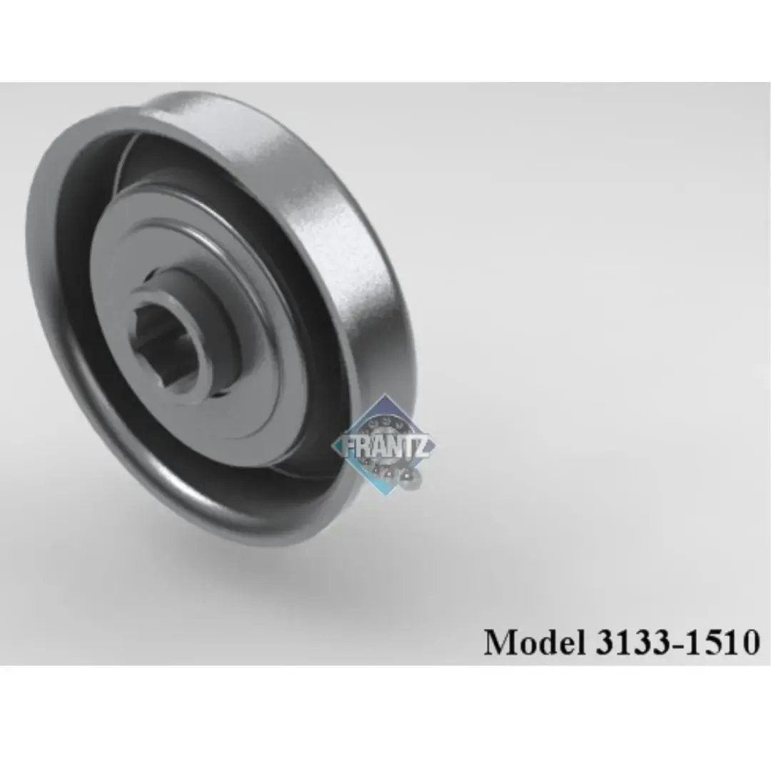 Frantz 3133-1510 Non-Precision Conveyor Bearing – 2-1/2 in x 14 ga Tube, 7/16 in Hex Bore