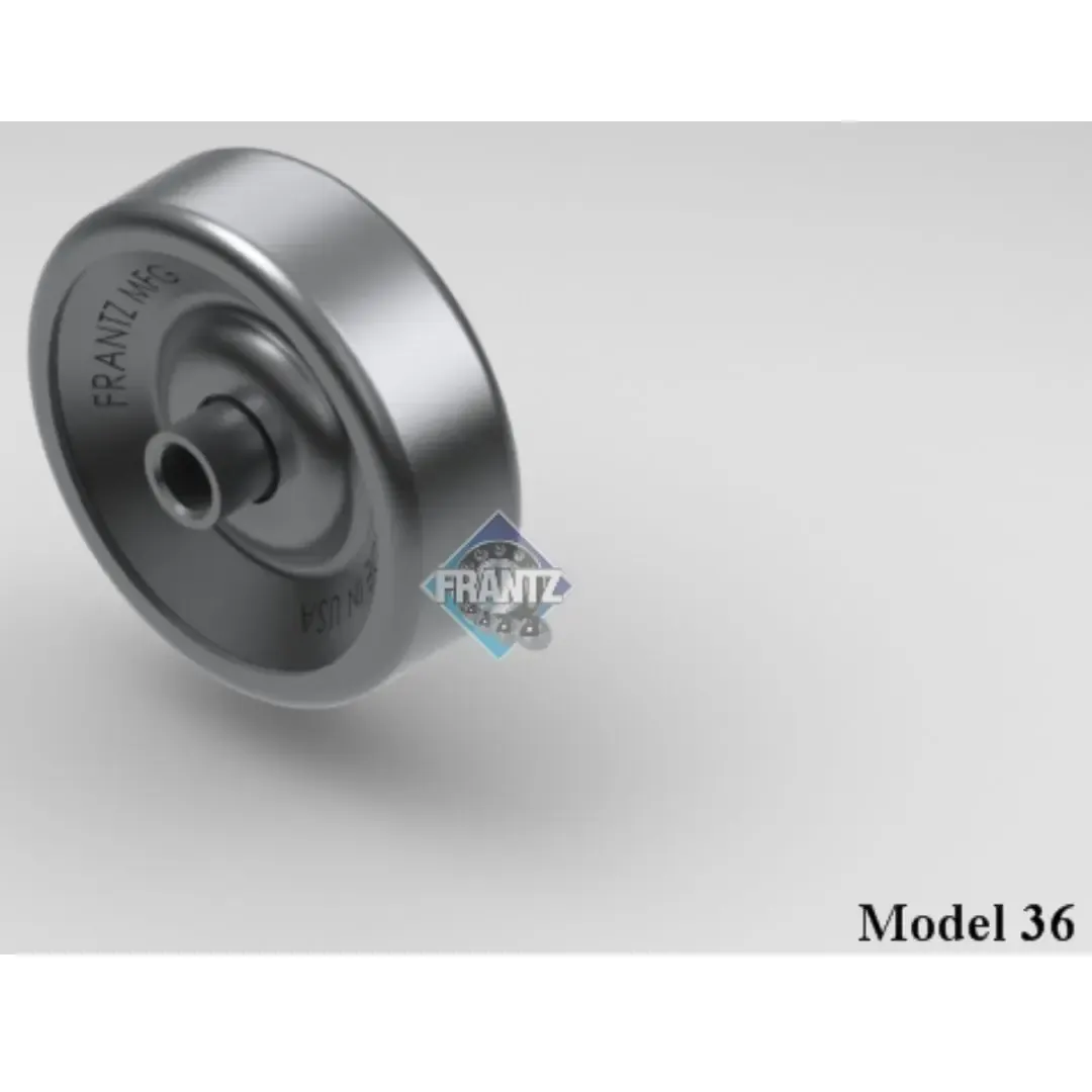 Frantz 0036 Steel Skate Wheel – 1-15/16 in OD, 1/4 in Bore