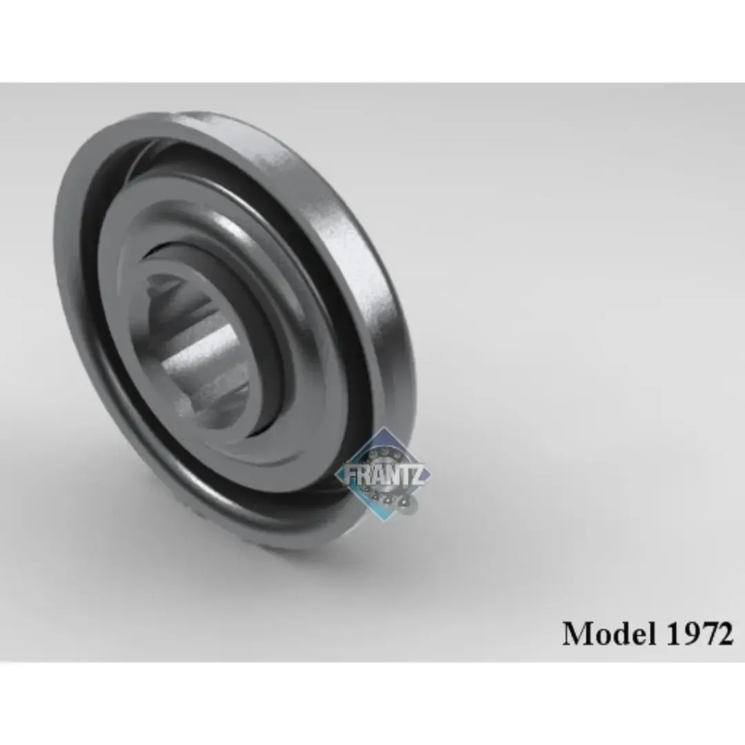 Frantz 1972 GenII® Semi-Precision Conveyor Bearing – 2-1/2 in x 11 ga Tube, 11/16 in Hex Bore