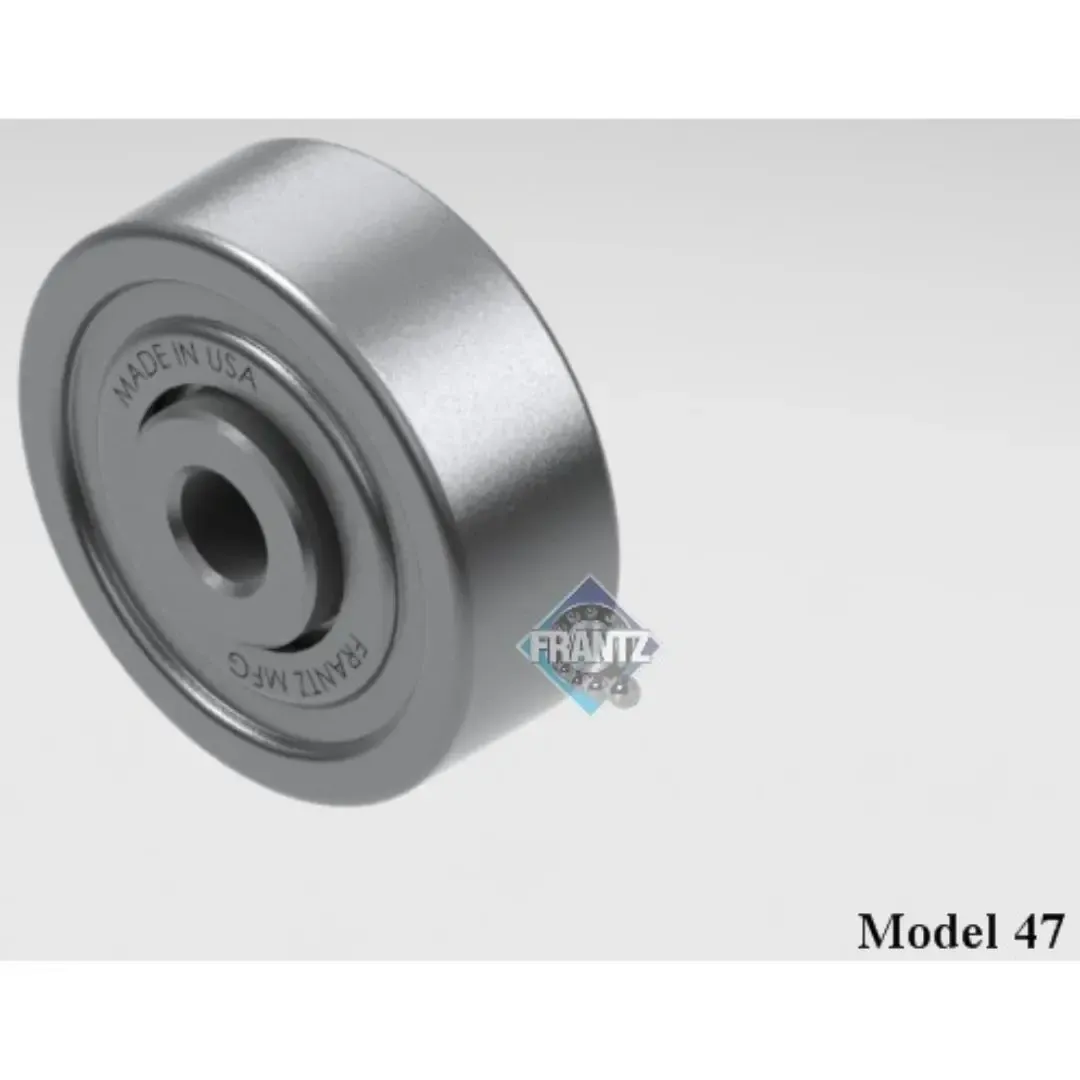 Frantz 0047 Tortoise Shell® Steel Skate Wheel – 2-17/63 in OD, 7/16 in Bore