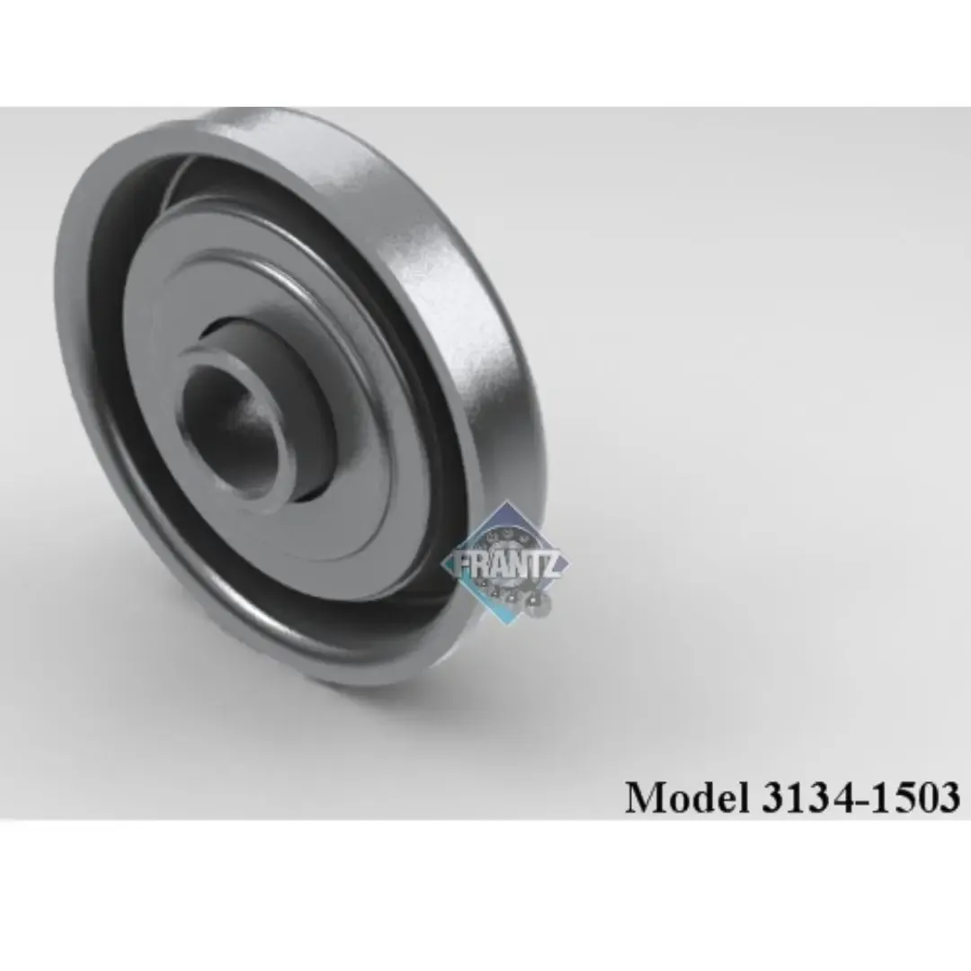 Frantz 3134-1503 Non-Precision Conveyor Bearing – 2-1/4 in x 16 ga Tube, 1/2 in Round Bore