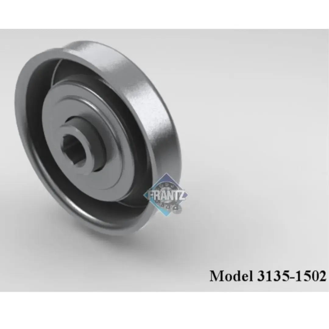 Frantz 3135-1502 Non-Precision Conveyor Bearing – 2-1/2 in x 14 ga Tube, 3/8 in Hex Bore