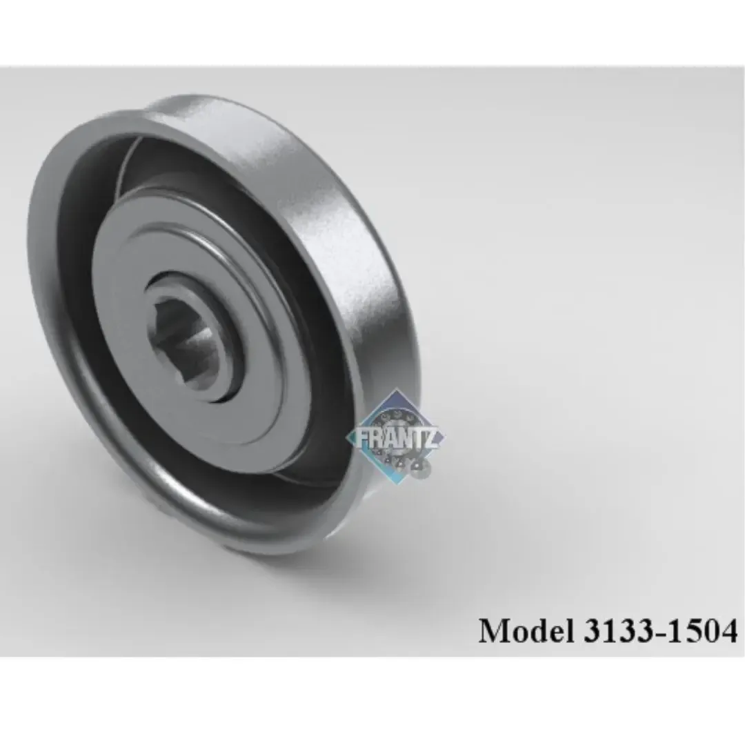 Frantz 3133-1504 Non-Precision Conveyor Bearing – 2-1/2 in x 14 ga Tube, 7/16 in Hex Bore