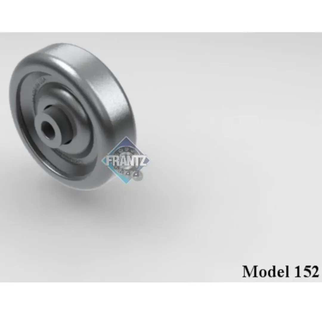 Frantz 0152 Tortoise Shell® Steel Skate Wheel – 1-15/16 in OD, 1/4 in Bore