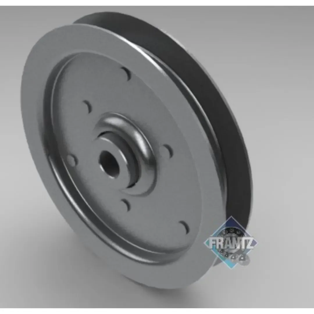 Frantz 2118 Flat Groove Sheave – 4-31/32 in OD, 1/2 in Bore
