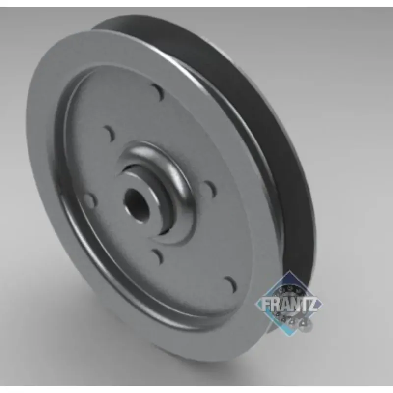 Frantz 2118 Flat Groove Sheave – 4-31/32 in OD, 1/2 in Bore