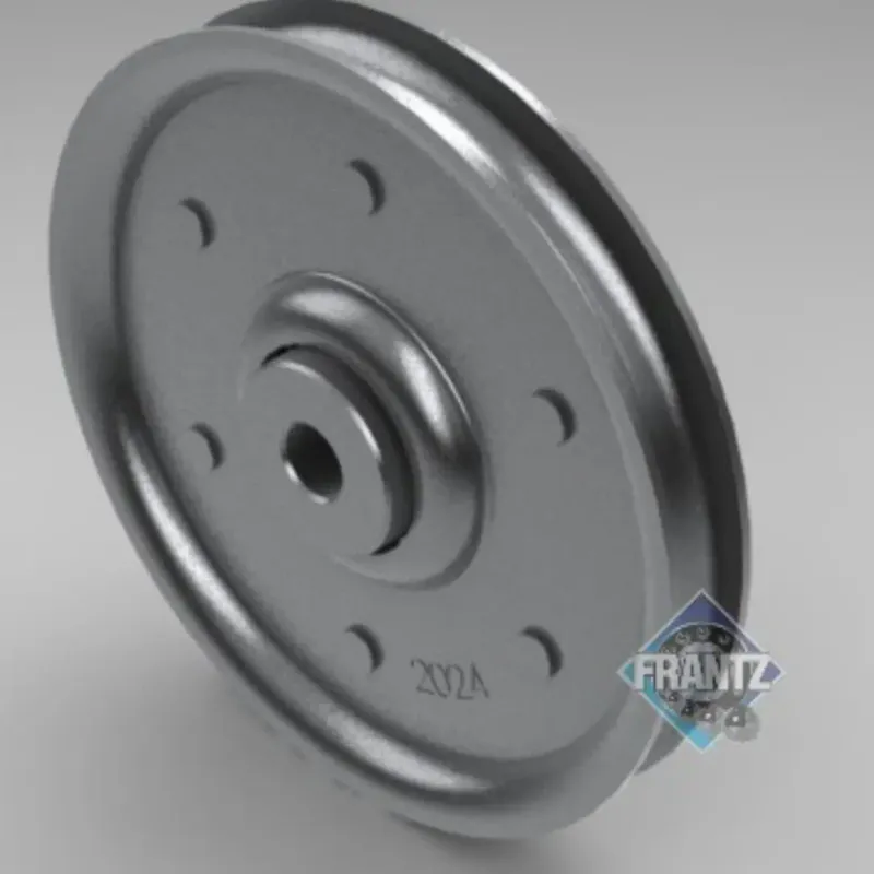 Frantz 2024 Round Groove Sheave – 4-1/16 in OD, 3/8 in Bore