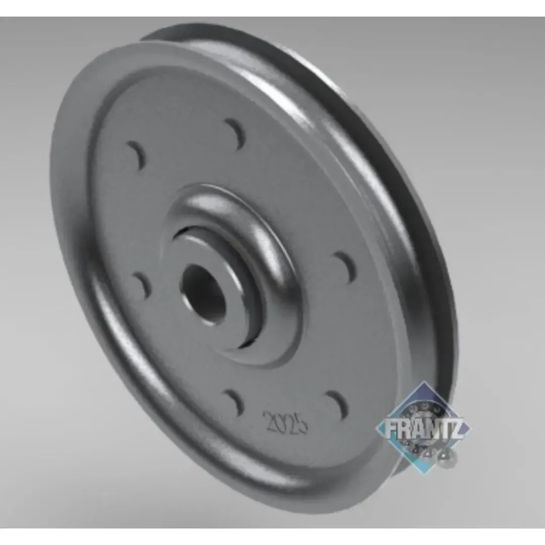 Frantz 2025 Round Groove Sheave – 4-1/16 in OD, 1/2 in Bore
