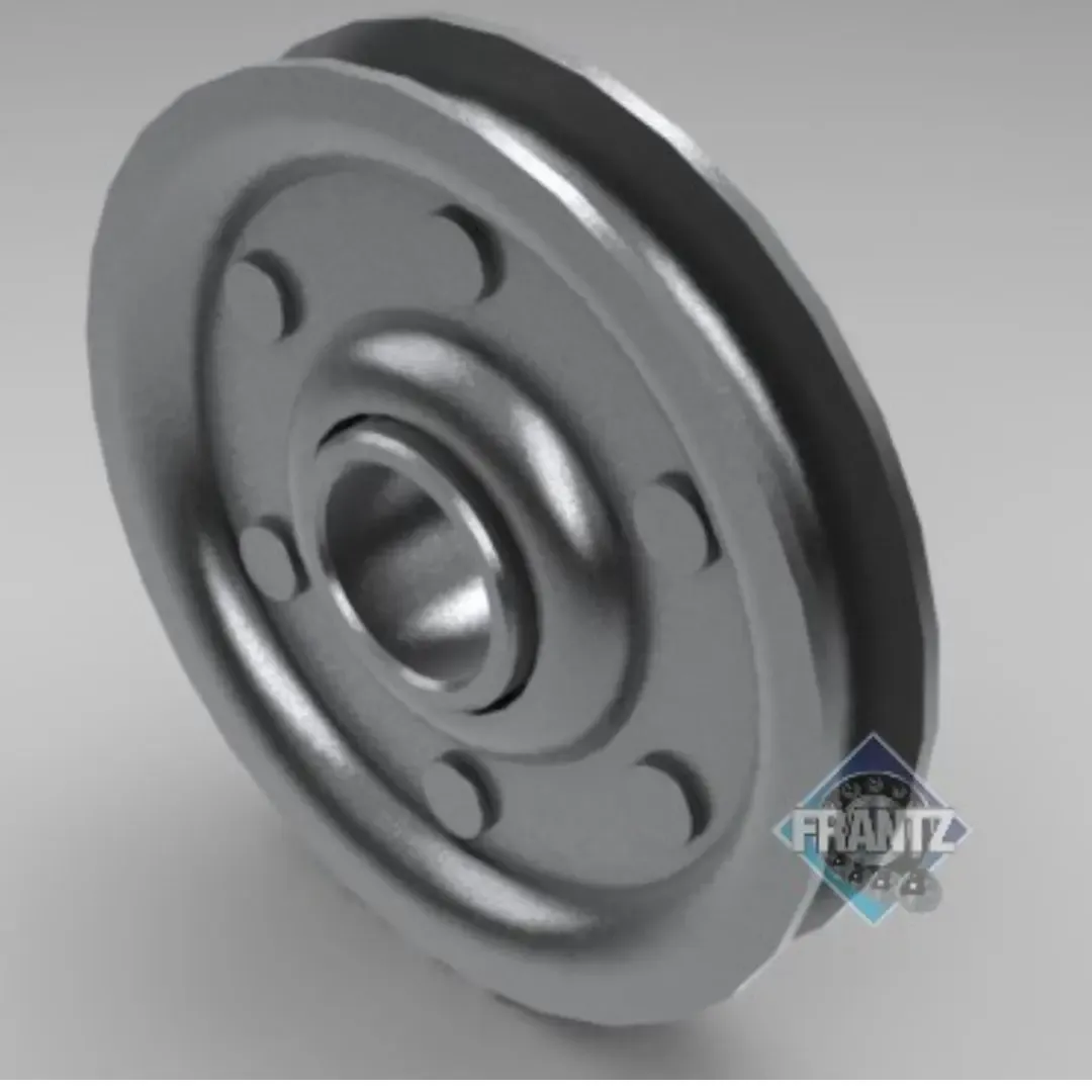 Frantz 2018 Round Groove Sheave – 2-3/4 in OD, 5/8 in Bore