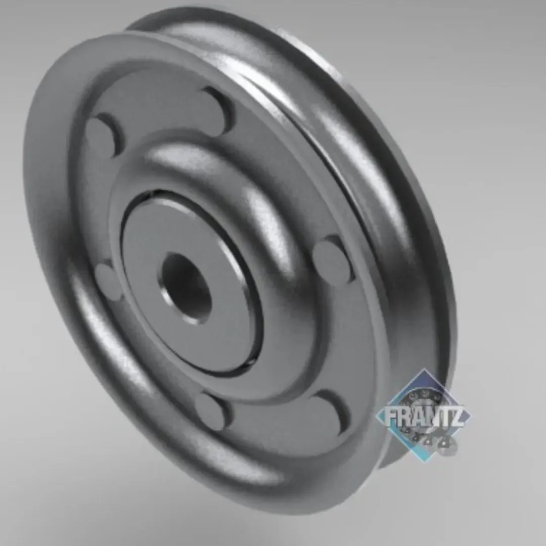 Frantz 2019 Round Groove Sheave – 2-3/4 in OD, 3/8 in Bore