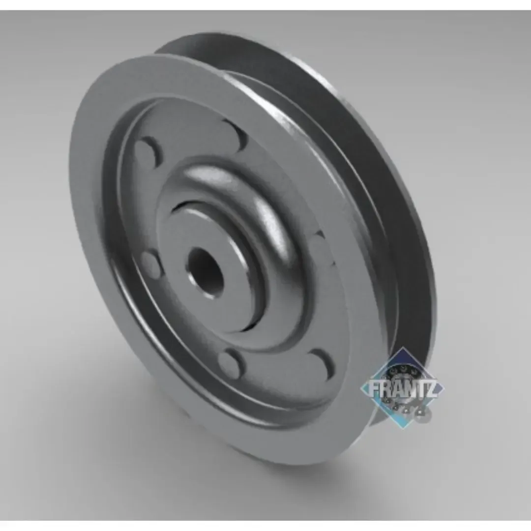 Frantz 2117 Flat Groove Sheave – 3-1/4 in OD, 3/8 in Bore
