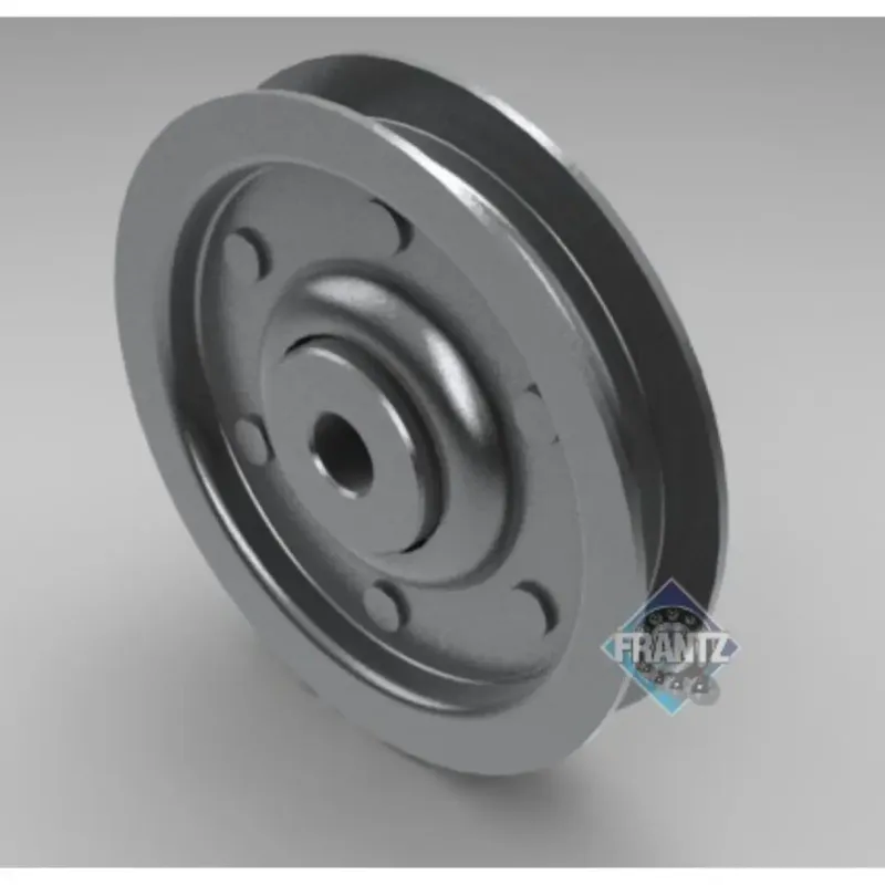 Frantz 2117 Flat Groove Sheave – 3-1/4 in OD, 3/8 in Bore