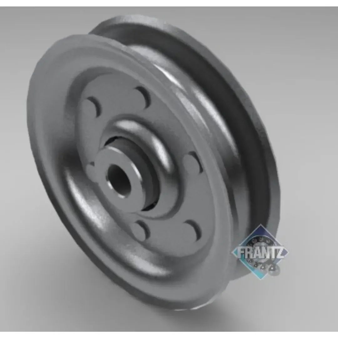 Frantz 2017 Round Groove Sheave – 3-5/16 in OD, 3/8 in Bore