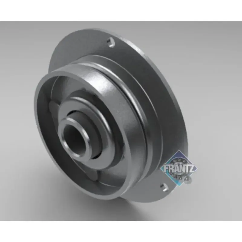 Frantz 2312 Single Flange Sheave – 2-1/4 in OD, 3/8 in Bore