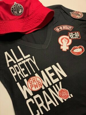 All Pretty Womens Crank T-Shirt w/Patch