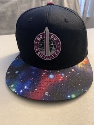 Go-Go Royalty Black Galaxy Cap