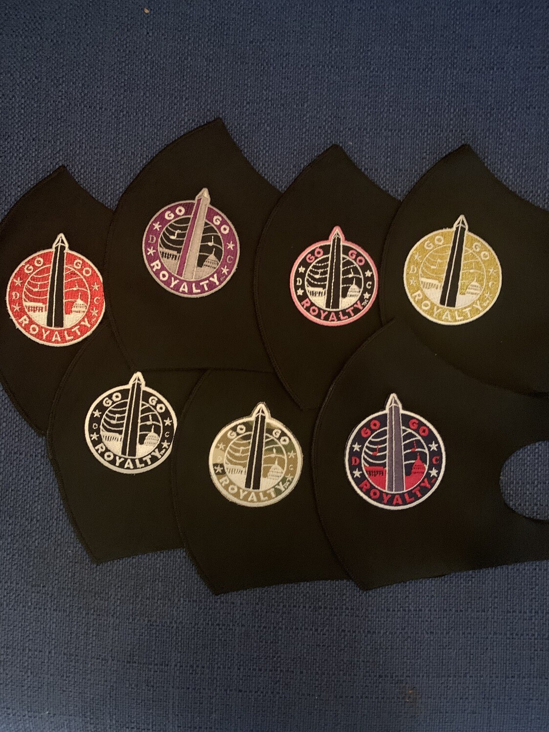 Go-Go Royalty Mask (Pick Your Color)