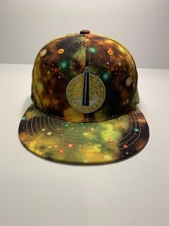 Go-Go Royalty Gold Galaxy Cap