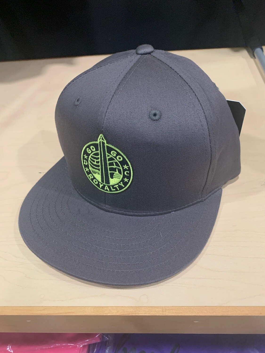 GGR Dark Gray Classic Cap with Yellow Patch