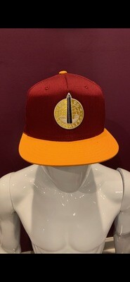 GGR Burgandy &amp; Gold Cap