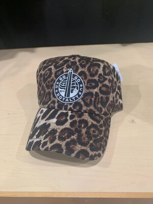 GGR Leopard Print Snap Back Cap