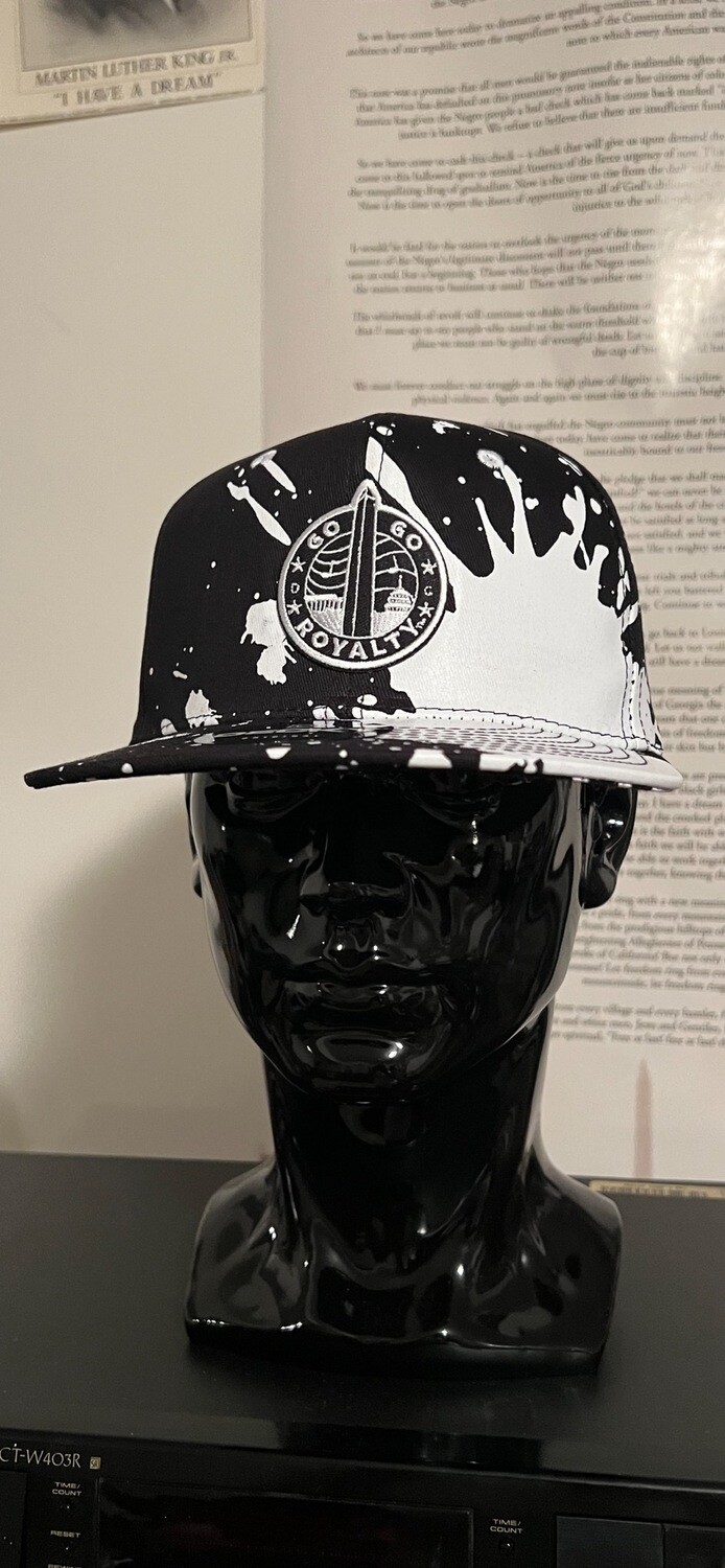 GGR Black &amp; White Splash Cap